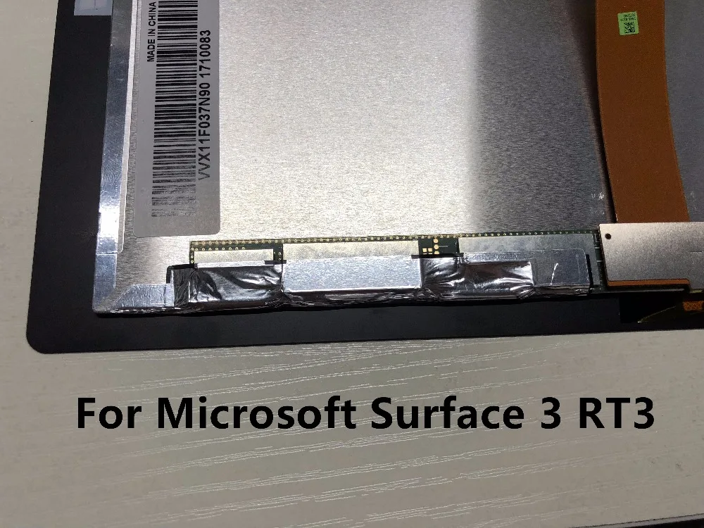 Для microsoft Surface 3 RT3 ЖК-экран дигитайзер сборка X890657-008 1645 1657 Замена для ноутбука планшета ЖК