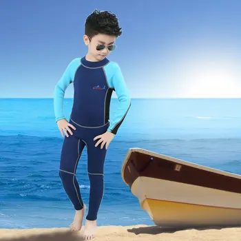 

2mm Neoprene Wetsuit for Boys and Girls 3 Desings Youth Wetsuit Blue