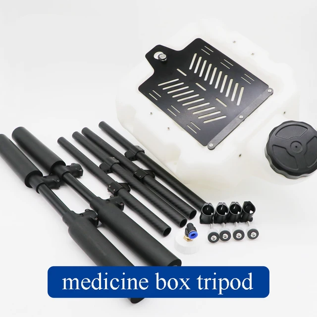 $224  1Set EFT Carbon Fiber 10KG/16KG Medicine Box Tripod 10L/16L Pesticide Drug Bucket Sprayer Landing G