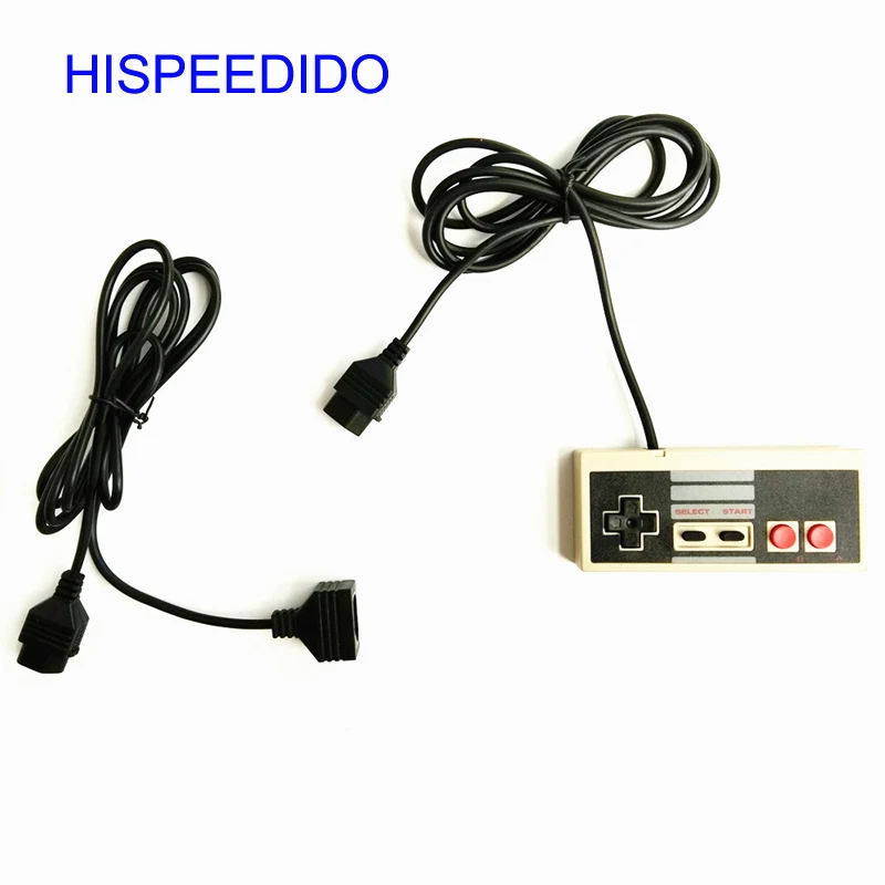 Hispeedido Nuovo Di Ricambio Per Nintendo Nes Controller + Cavo Di Estensione Per Nes Console