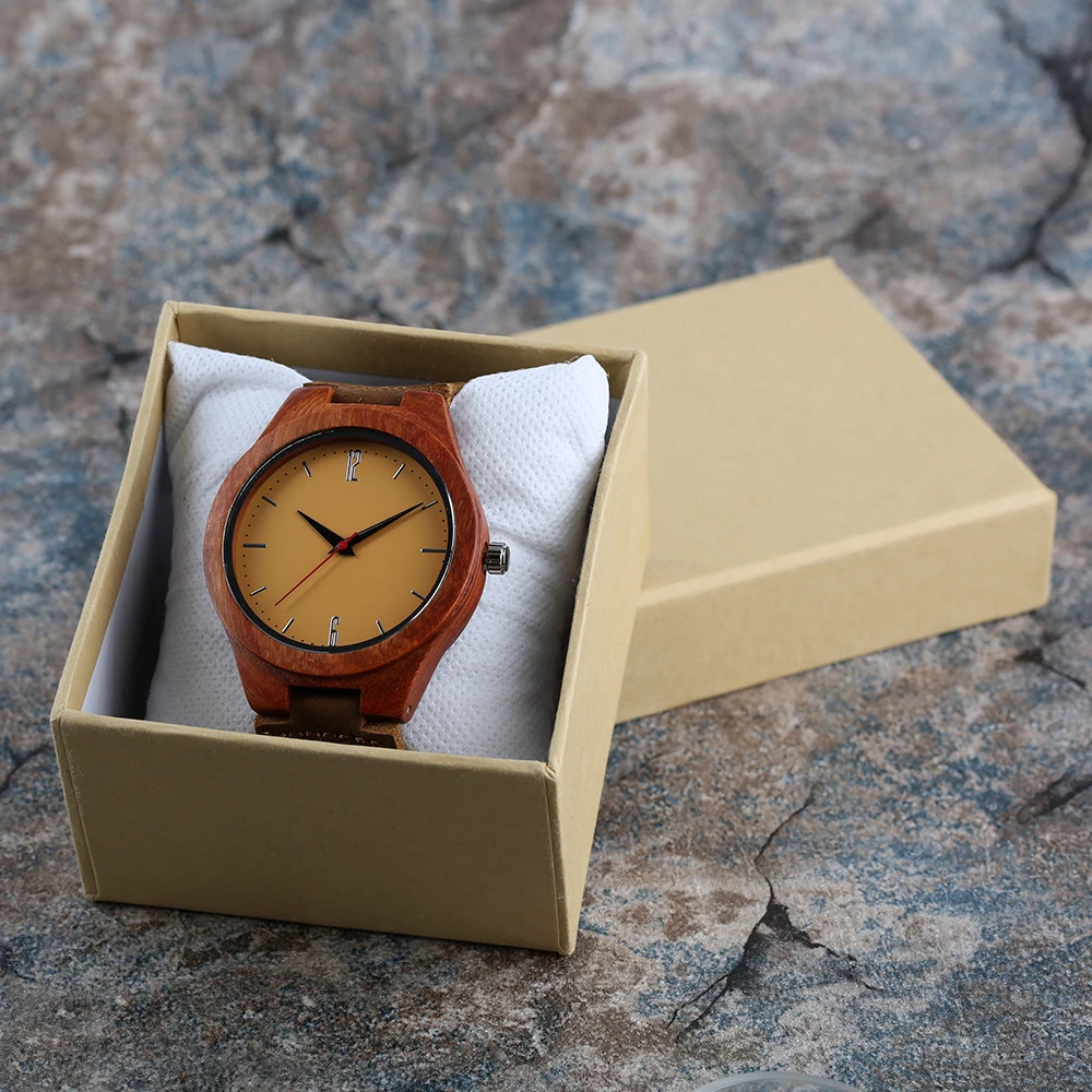 Бумага Box крем желтый Дисплей посылка наволочка накладку часы подарки Коробки органайзер для часы час изделия Индивидуальные логотип