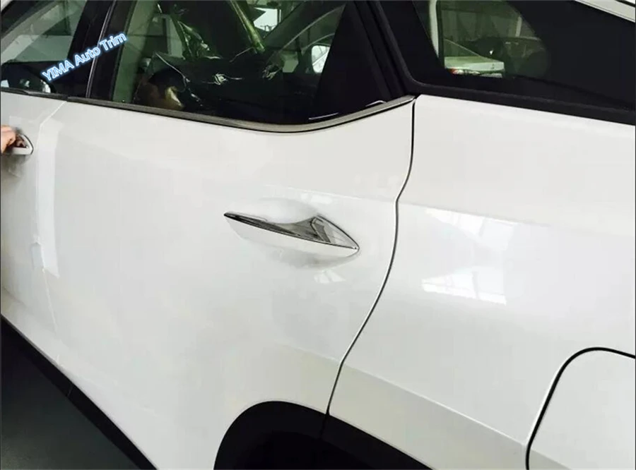 Lapetus Car Styling Bright Outside Car Door Handle Doorknob Molding Cover Trim For Lexus RX200t RX450h