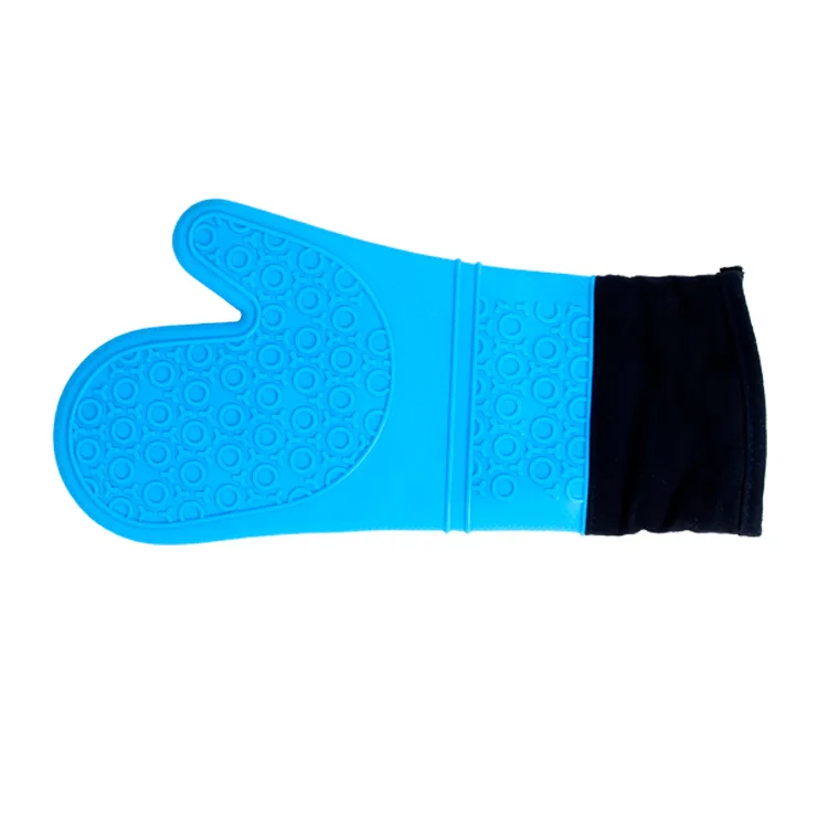 Силиконовые противоскользящие перчатки для духовки термостойкие рукавицы для выпечки хлопковые силиконовые перчатки рукавицы для духовки M-1139