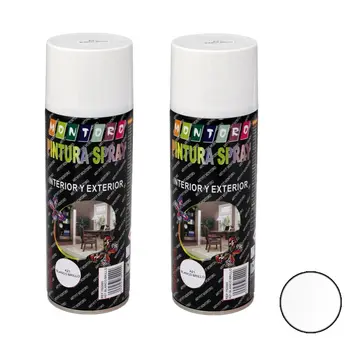 

Montoro-pack 2 canisters from spray paint White Brightness A21 400 ml