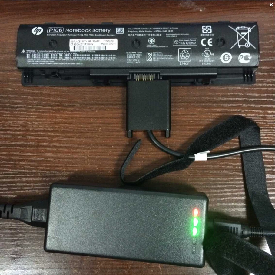External Laptop Battery charger for HP HSTNN LB4N LB4O YB4N YB4O P106