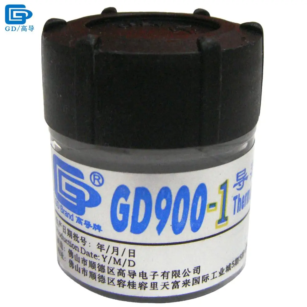 

GD900-1 Thermal Conductive Grease Paste Silicone Plaster Heat Sink Compound Containing Silver CN30 CN150 SSY1 SY3 BX3 ST30