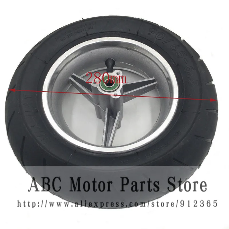 90/65 6.5 inch Pocket Bike Front Wheels Tyres Mini Racing bike tire