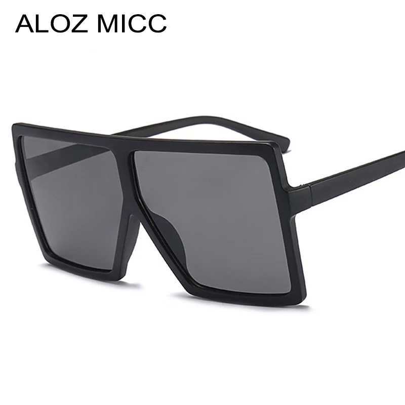 ALOZ MICC новые дизайнерские солнцезащитные очки для мужчин модные негабаритные
