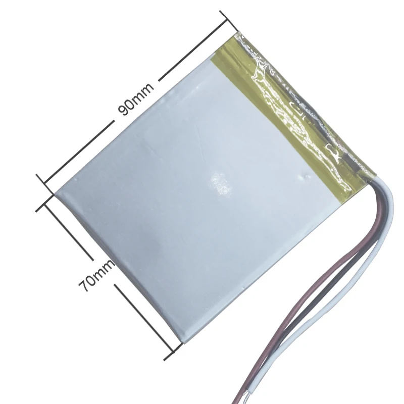 

3 Wires 5000mah Battery Universal For 7" prestigio multipad color 2 3g PMT3777_3G 3777 Tablet 3.7V Polymer li-ion batteries