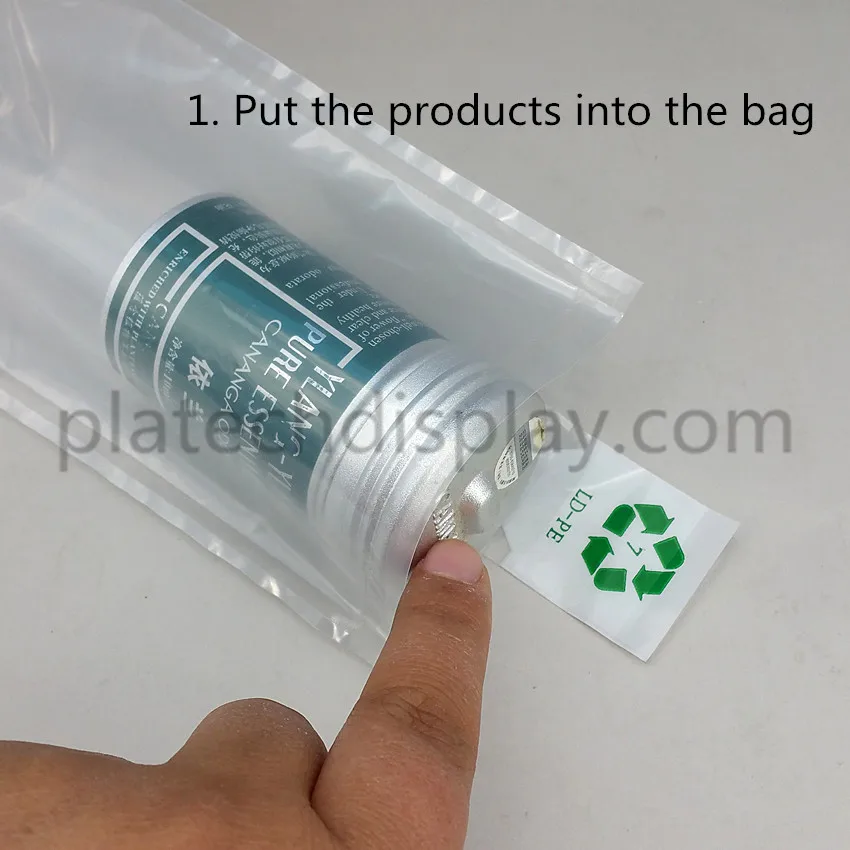 25x40 см двухслойный пластик насос надувная амортизирующая буферная упаковка полиэтиленовый пакет для поломки ломкого продукта Упаковка 1000 шт