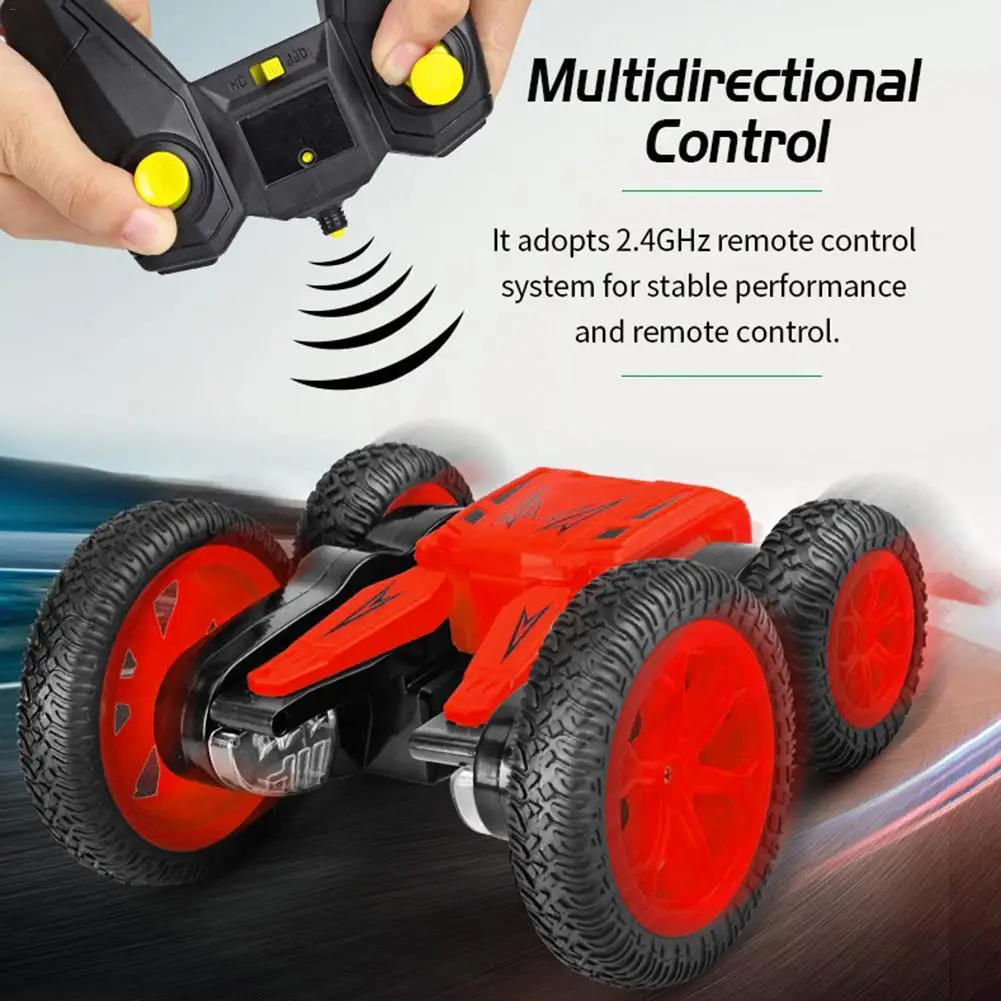 

JJRC Q71 2.4g Remote Control Car Rotating Double Sided Stunt Car 360 Degree Flip Rechargeable Deformable Toy For Children Rc Car