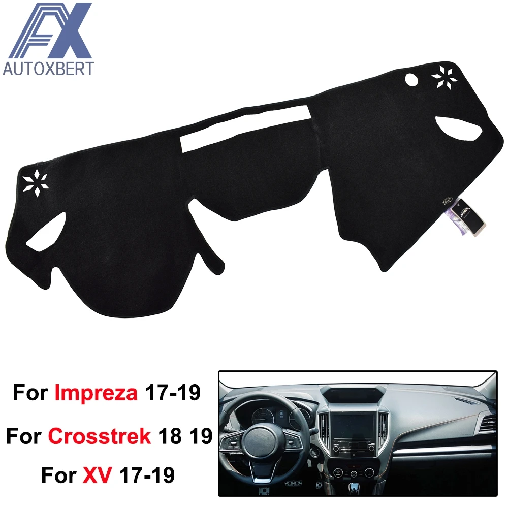 AX Xukey Dashmat Dash коврик для приборной панели крышка подходит Subaru XV MK2 2017 2018 2019