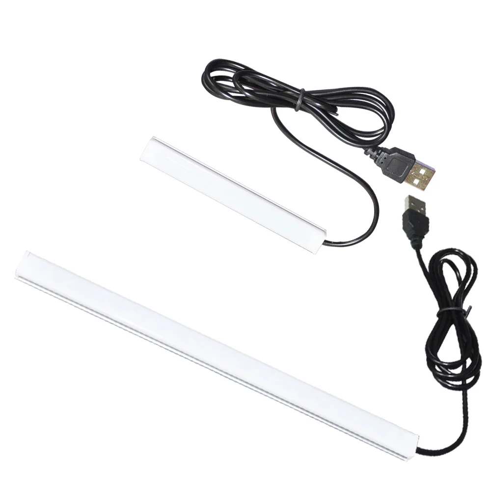 

JYL 2pcs NEW Mini LED Strip Light USB 5V 1W 2W Light Computer for Office Living Room Study bedroom