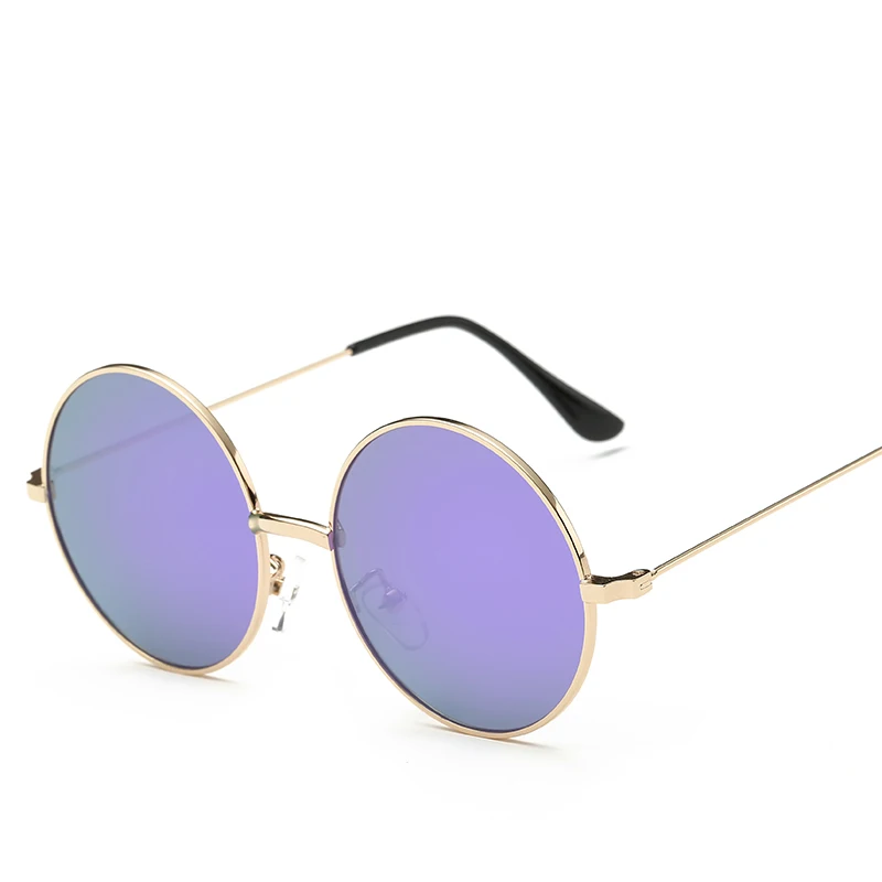 Мужские/женские солнцезащитные очки, Классические поляризованные солнцезащитные очки, солнцезащитные очки для вождения, металлические дизайнерские очки, солнцезащитные очки по рецепту, UV400 020 - Цвет линз: Фиолетовый