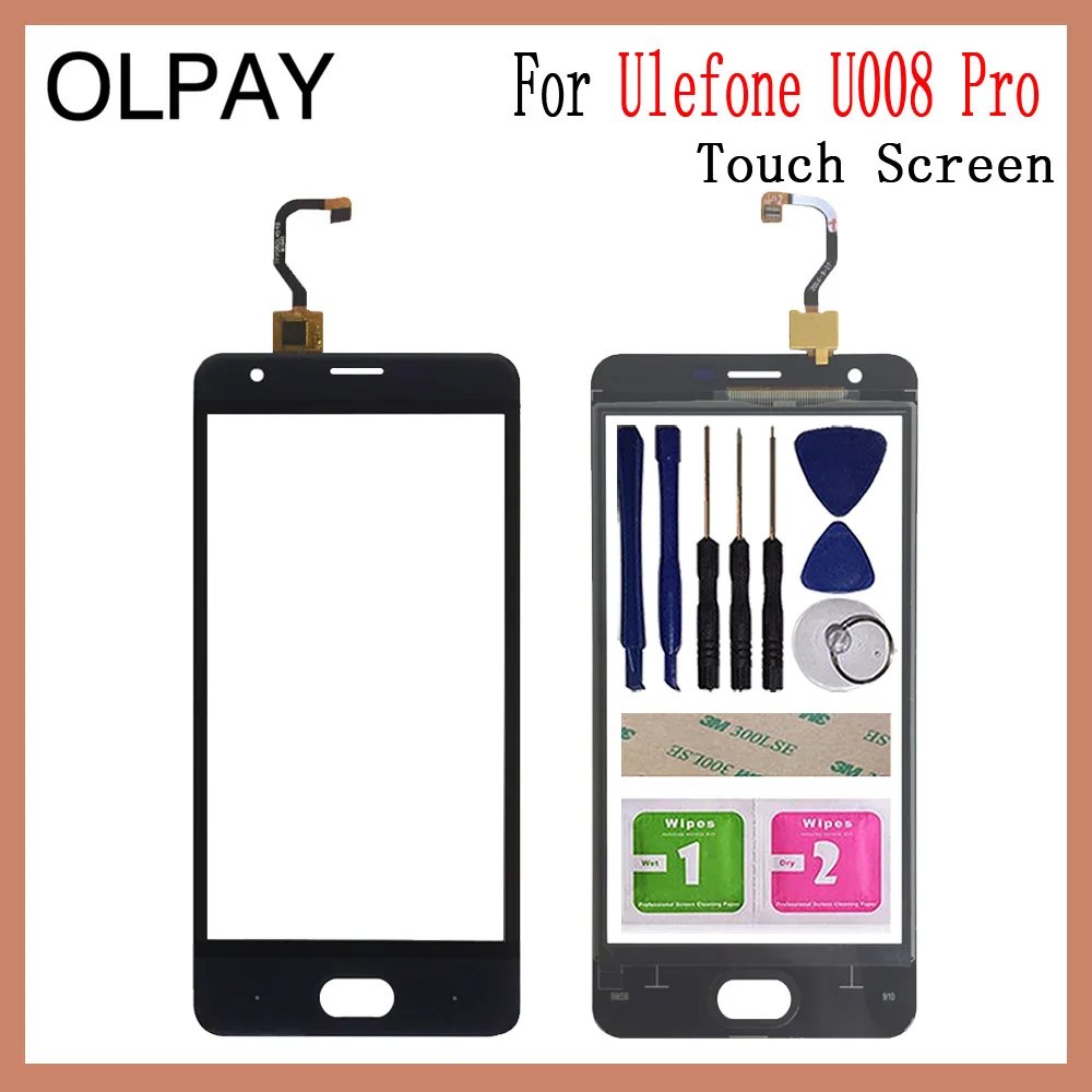 OLPAY 5 0 ''для Ulefone U008 Pro Сенсорный экран дигитайзер панель запасные части