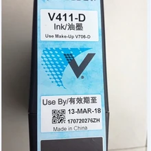 Абсолютно Videojet V411 чернила V411-D чернила(с cartirdge+ чернила+ чип