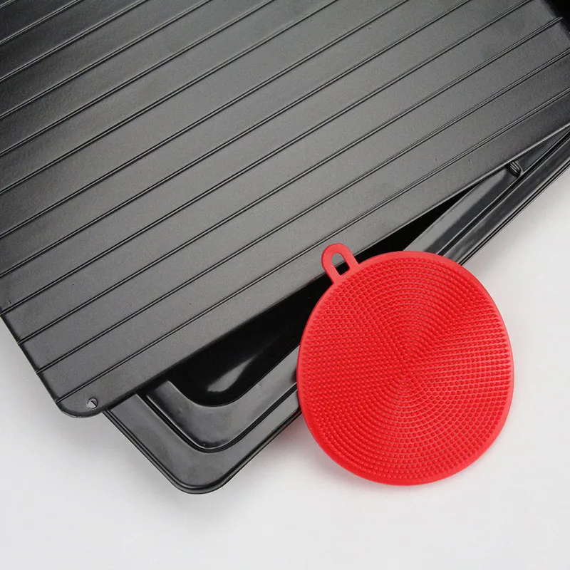 Multifunctional Fast Defrosting Tray with Cleaner Frozen Meat Defrost Food Thawing Plate Board Kitchen Tool XH8Z DC21 Multifunctional Fast Defrosting Tray with Cleaner Frozen Meat Defrost Food Thawing Plate Board Kitchen Tool XH8Z DC21