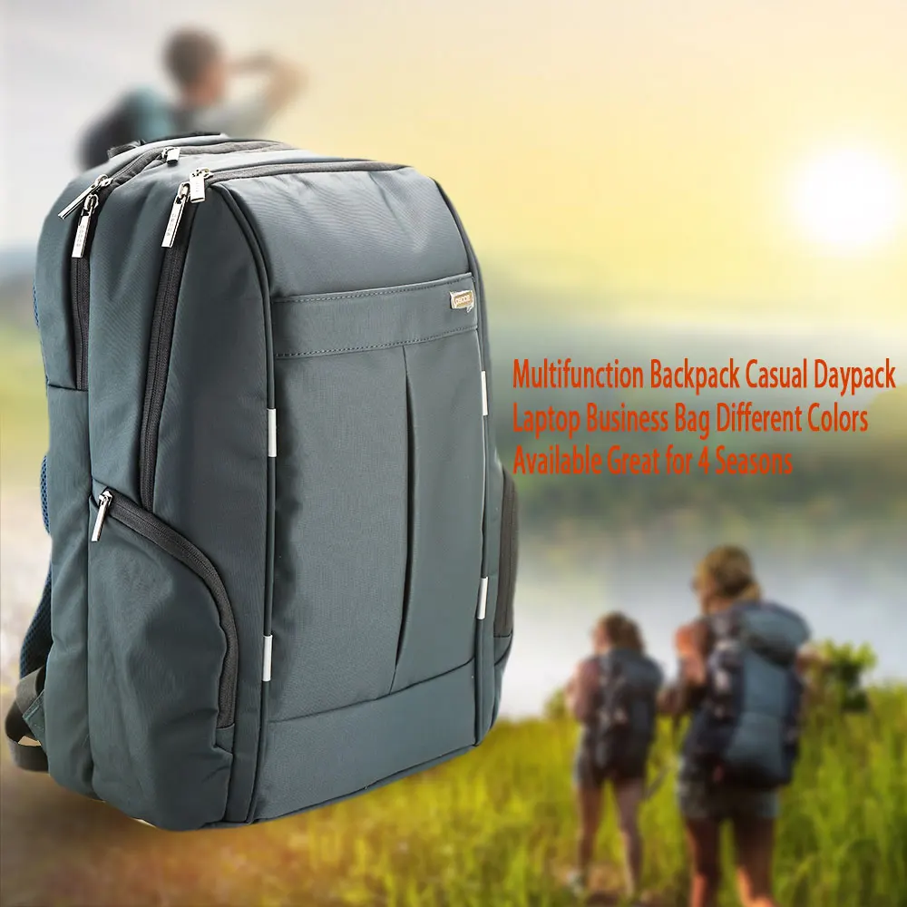 

Daypack Laptop Business Bag Large Capacity Multifunction Backpack Casual Different Colors Available Great for 4 Seasons