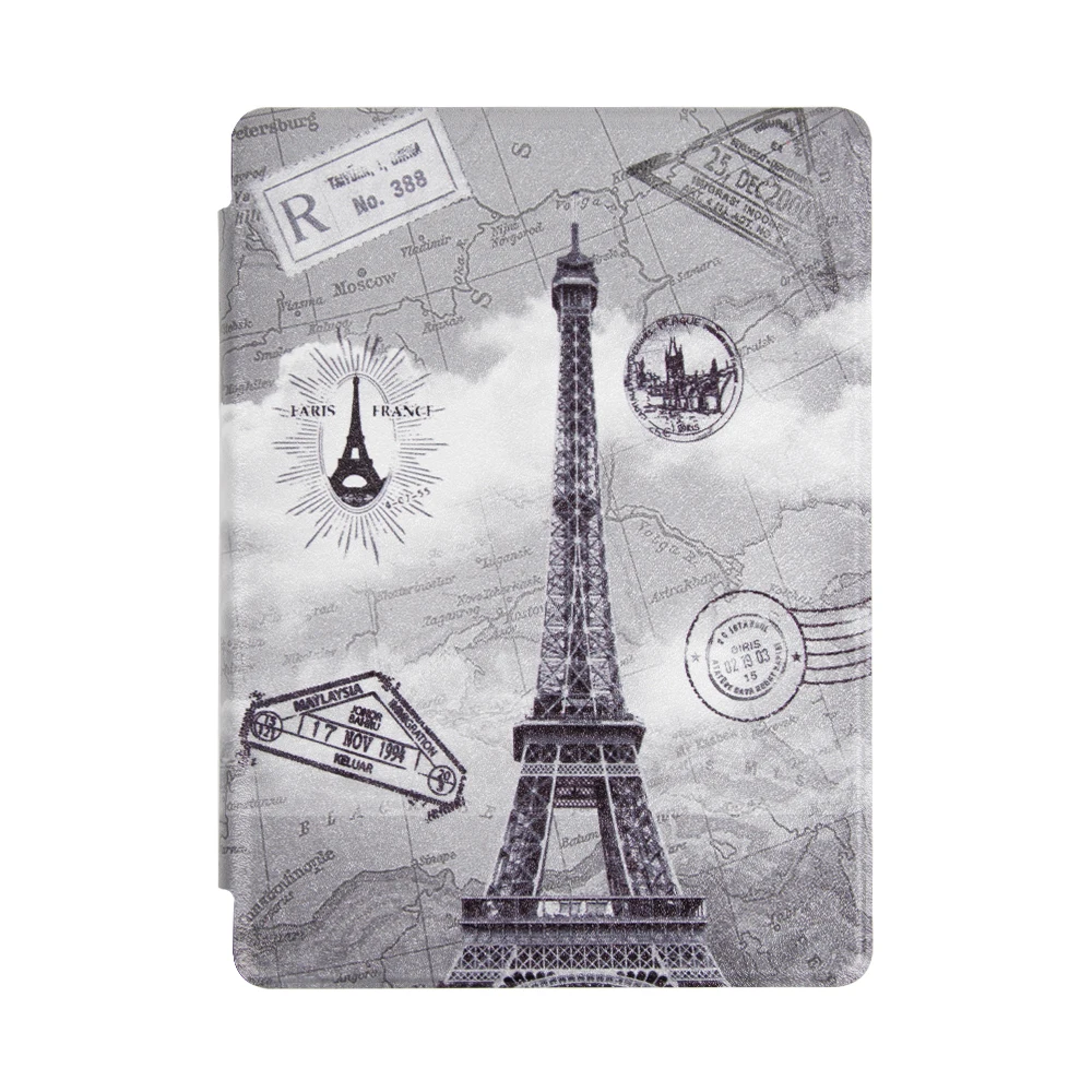 

Flip Stand Magnetic PU Leather Case for 2016 New Kobo Aura Edition 2 6'' Ereader + Screen Protector Film + Stylus