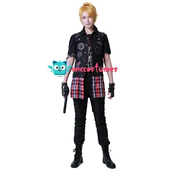 

XV Prompto Argentum Cosplay Costume Anime Men Clothes Jacket Vest