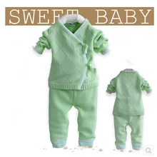 Теплый детский свитер, Зимний Детский свитер, Осенний Детский свитер с галстуком для мальчиков и девочек 0-18 месяцев, теплый детский свитер