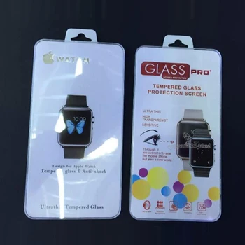 

For iWatch Ultra Thin 9H Hardness 2.5D Premium Tempered Glass Screen Protector Film 38mm 42mm Watch Sport Edition 500pcs