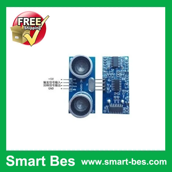 Free Shipping by singarpore post smart bes 50PCS/lot Order HC-SR04 ultrasonic sensor distance measuring module | Электронные