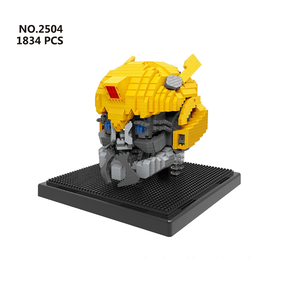 

DIY Assemble Transformation Robot Figures Assemble Model Building Blocks Educational Model Bricks Toy for children Gifts