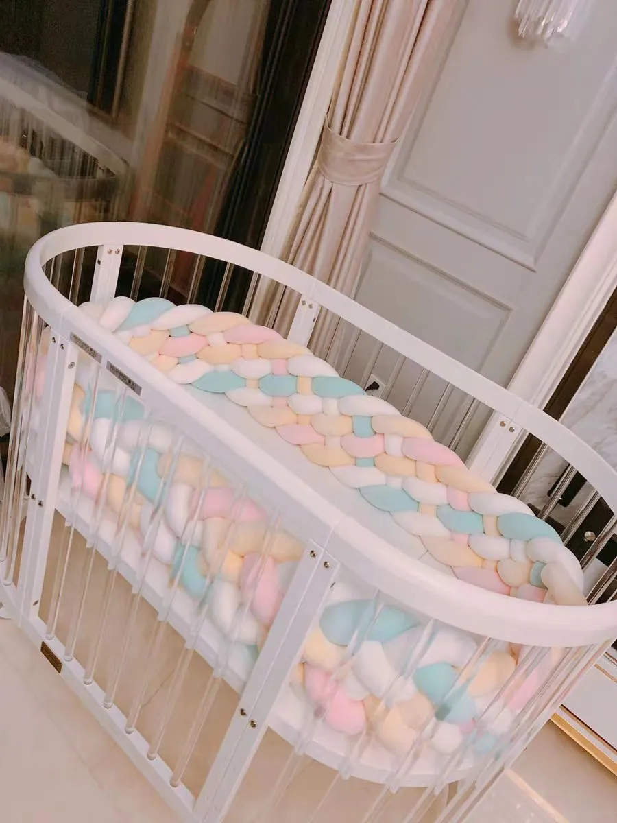 2 Meter Baby Braided Crib Bumpers The Gift Direct