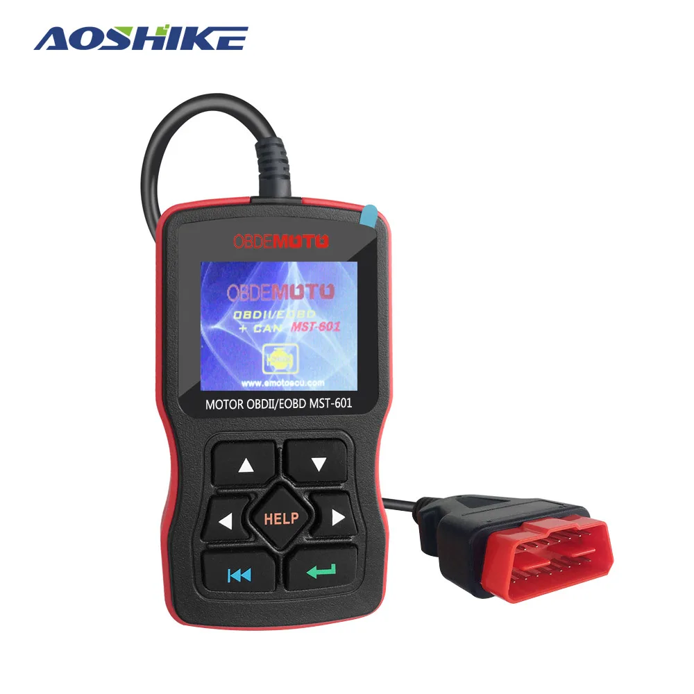 

AOSHIKE OBD Diagnostic-Tool OBDII Protocols Smart Scan Tool Code Reader Support Multi-Brands Cars&languages