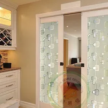 WXSHSH 3D матовая пленка для окна непрозрачная виниловая статическая затемненноие стекло непрозрачные стикеры теплоизоляция декоративные оконные покрытия