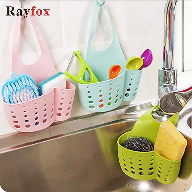 

Kitchen Accessories Sink Storage Basket Hanging Storage Shelves Kitchen Creative Tools Drain Bag Sink Basket Kitchen Gadgets
