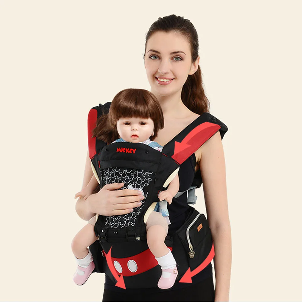 Breathable Multifunctional Front Facing Baby Carrier Infant Baby Sling Backpack Pouch Wrap Breathable Multifunctional Front Facing Baby Carrier Infant Baby Sling Backpack Pouch Wrap