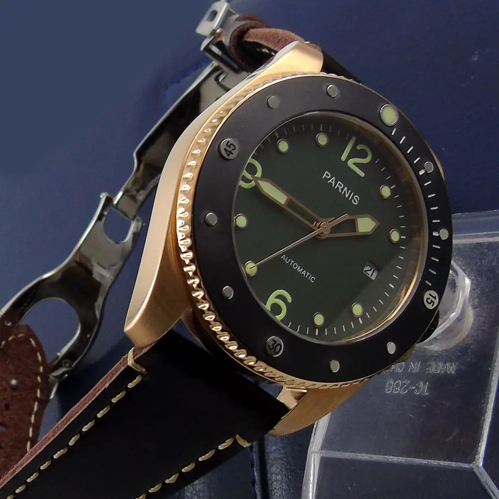 Мужские часы с зеленым циферблатом 43 мм|watch men|watch men watchwatch watch |