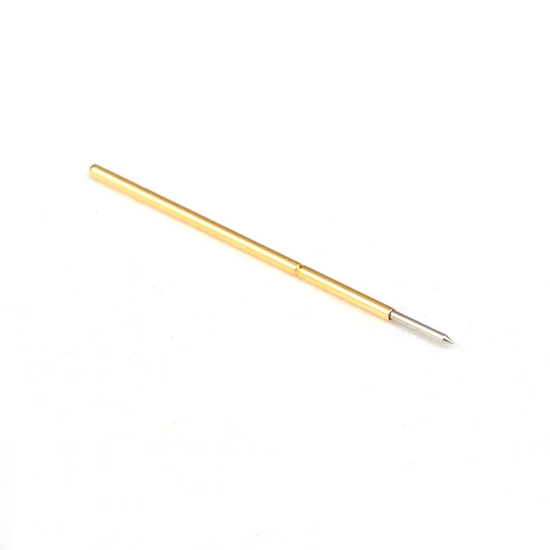 Spring Test Probe Phosphorus Copper Tube Gold Plated Electrical Instrument Tool for Testing Circuit Board Durable P038-B