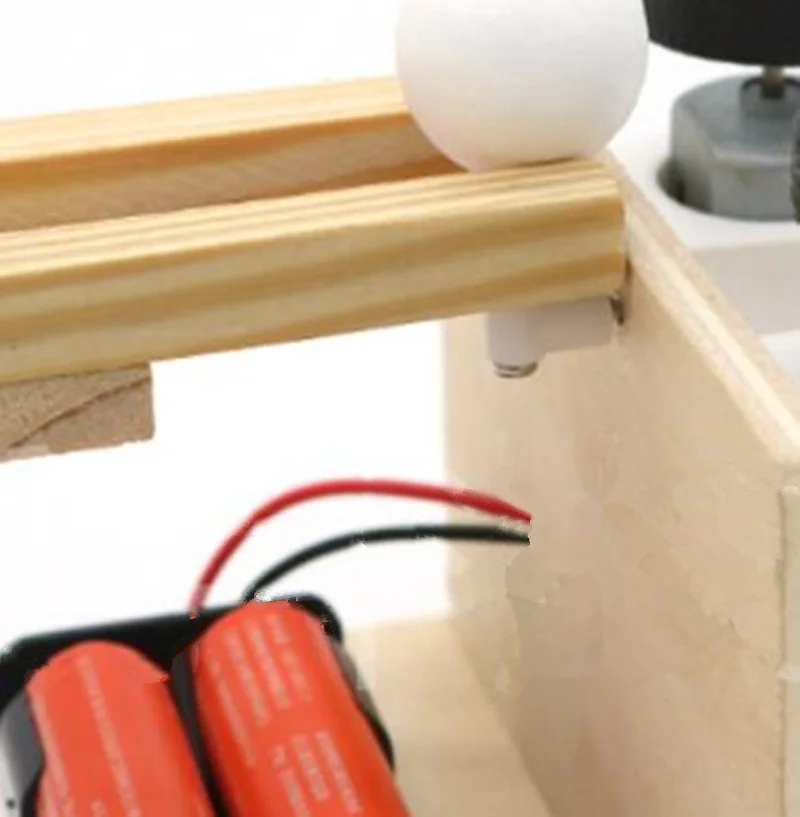 Happyxuan шариковый излучатель Дети DIY Science наборы для экспериментов деревянная
