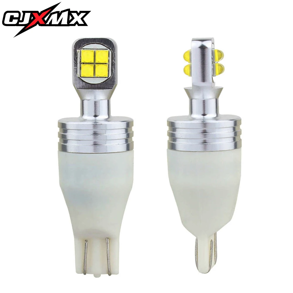

CJXMX 2pcs T15 W16W LED Bulbs 1500LM 6000K Super Bright Car Reverse Light Bulbs 921 912 W16W Auto LED Backup Light 12V 24V