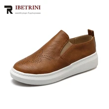 RIBETRINI/Лидер продаж; модные Лоферы без застежки; женская обувь на плоской подошве; повседневная женская обувь для отдыха; обувь для девочек; большие размеры 34-43