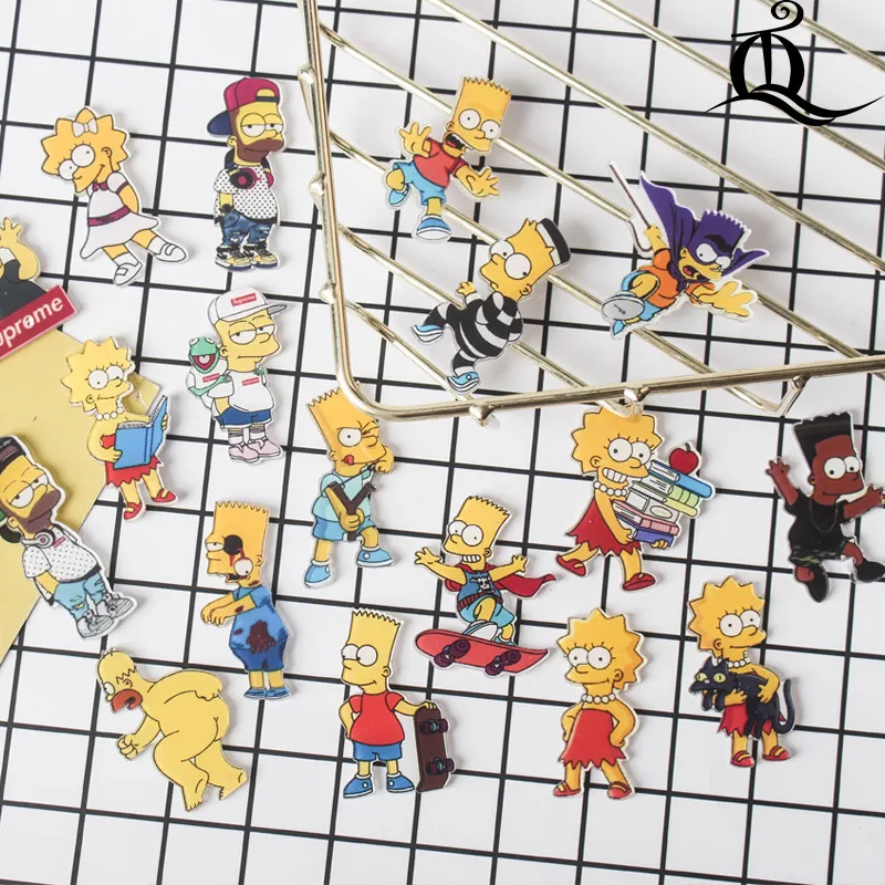 1 Psシンプソンズ漫画バッジアイコンピンアクリルバッジバッジ衣料用かわいいブローチpvcブローチ布とバッグz77 Aliexpress Home Garden 1 Psシンプソンズ漫画バッジアイコンピンアクリルバッジバッジ衣料用かわいいブローチpvcブローチ布とバッグz77 Aliexpress Home Garden