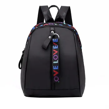 

New Women Oxford Cloth Wild Fashion Casual Student Bag Travel Backpack Famous Brand 2019 Zaino da donna Dropshipping#40