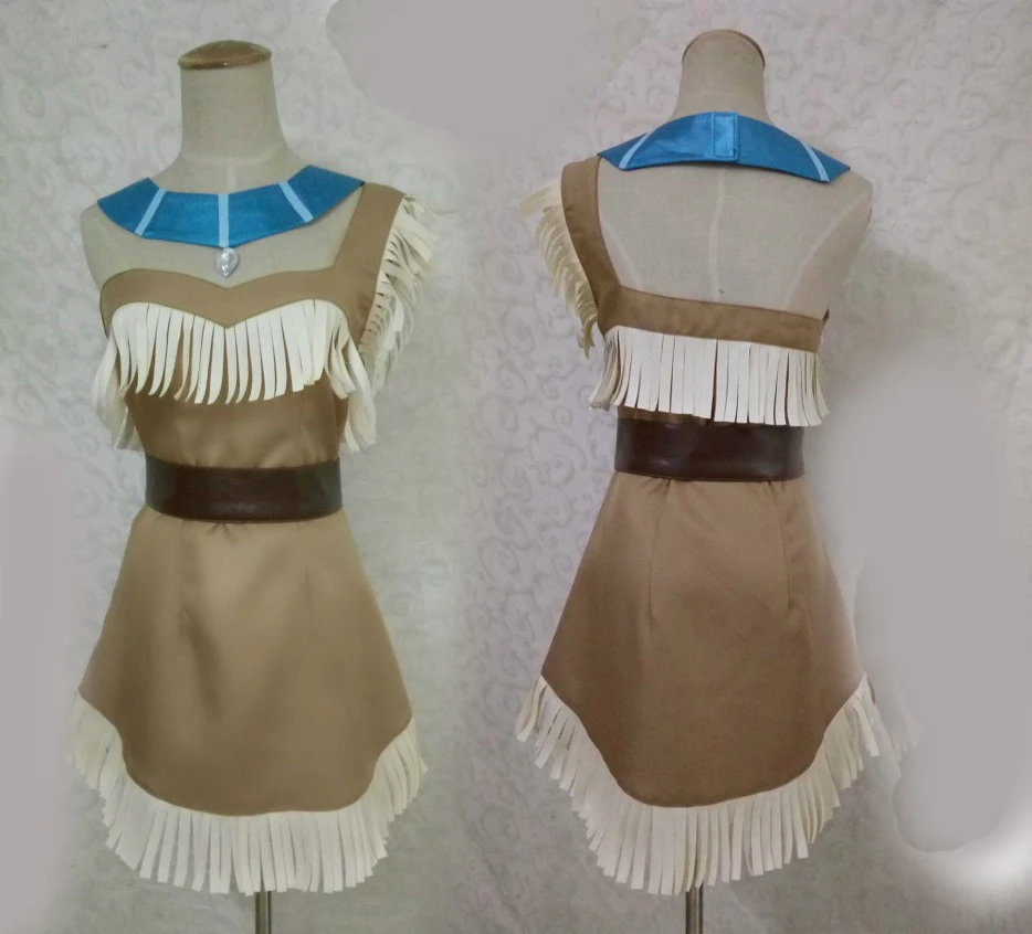 

New Movie Pocahontas Princess Cosplay Costume Dress