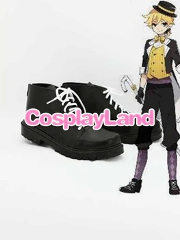 

Customize Boots Vocaloid Project Diva F Len Kagamine Cosplay Shoes Cosplay Costume Halloween Party Cosplay Shoes
