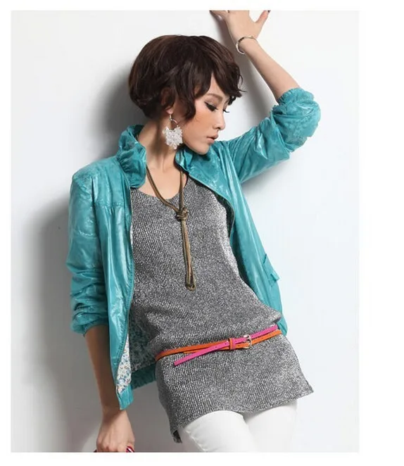 Корейский модный простой 3 предмета круглая цепочка-змейка, подходит ко всему, цепочка на свитер(3 цвета, можно носить его отдельно), Женские Ювелирные изделия