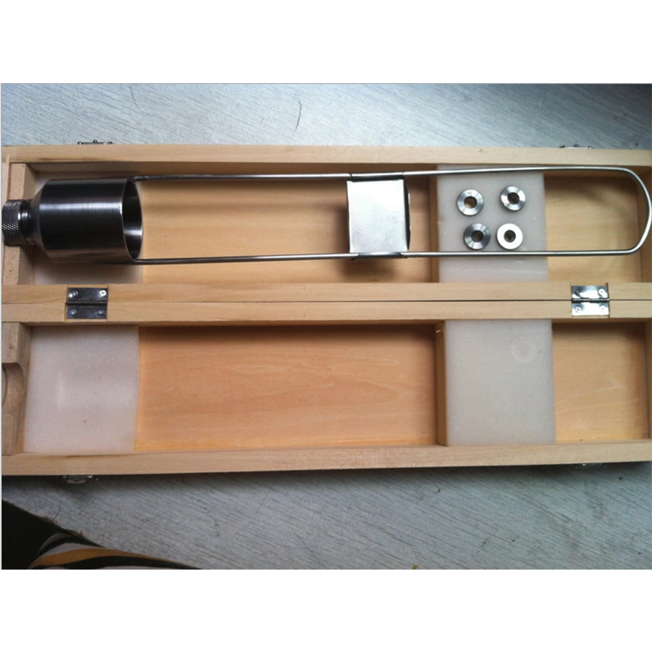 

YT821 Slurry Funnel Viscometer Viscosimeter Viscosity Orifice Wide Adaptability Detection Plate Textile Inspection Barrel