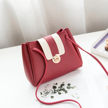 

Small Shoulder Bag for Women 2019 Brand Fashion Mini Bucket Bag Handbags Female Mobile Phone Pack Teenage Girls Change Coin Bag