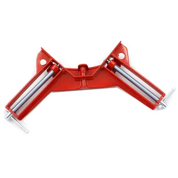 

by dhl 200pcs useful 90 degree Right Angle Clip Frame Corner Clamp 100MM Mitre Clamps Corner Holder Woodworking Hand Tool