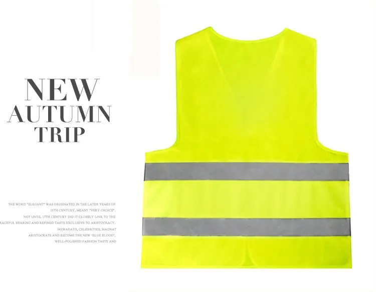 Светоотражающий сигнальный жилет рабочая одежда высокая видимость День Ночь защитный жилет для бега Велоспорт безопасность дорожного движения