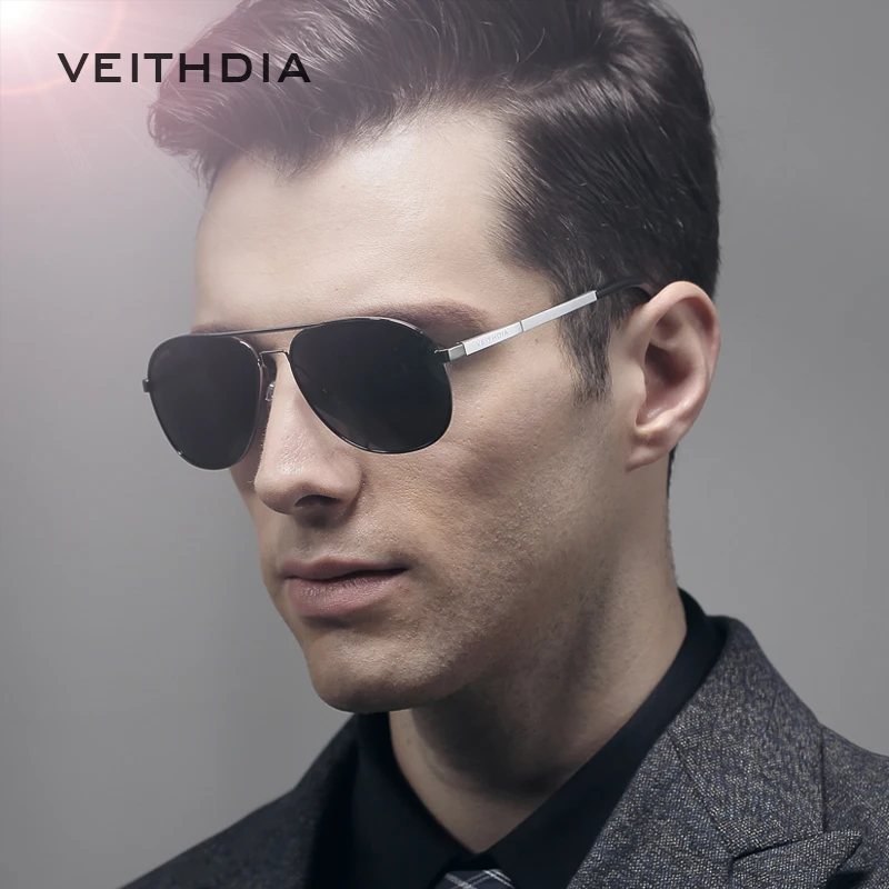Veithdia алюминиевый Магниевый сплав поляризационные для мужчин s солнцезащитные