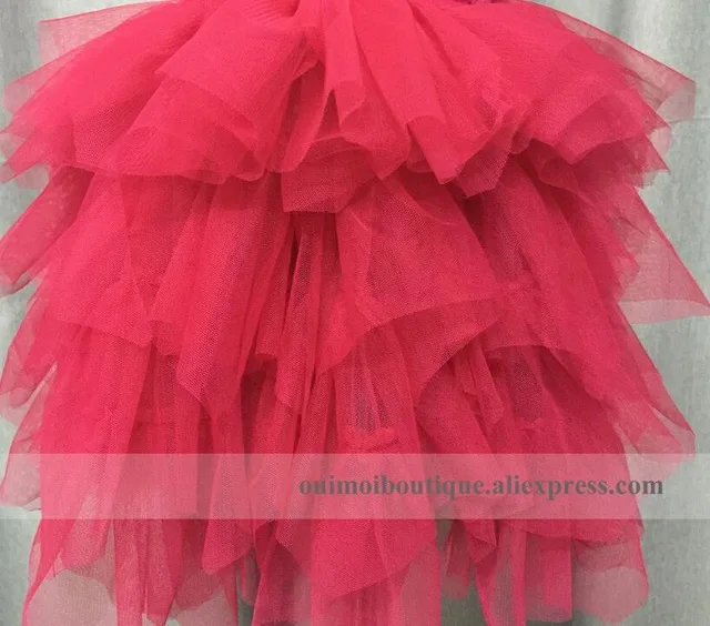 ; экспресс-; сезон осень-От 1 до 8 лет; длинное кружевное платье для девочек; Макси-Платья принцессы для девочек; пышные костюмы для девочек на свадьбу и день рождения - Цвет: all hot pink