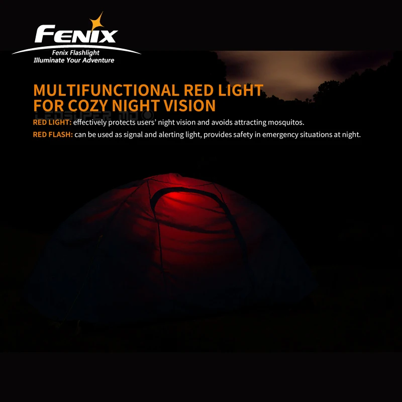 2 года гарантии Fenix CL23 300 люмен многонаправленный легкий походный фонарь с 3 батареями АА